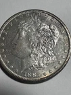 1887 s morgan silver dollar   Choice BU proof like      Lot #780