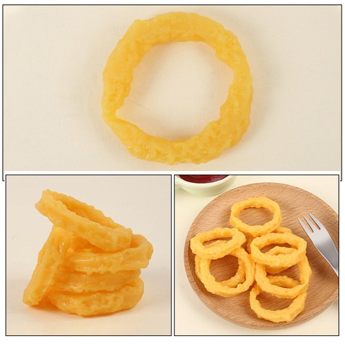 14 Pcs Simulated Squid Ring Toys Artificial Rings Model Fake Food Decor - 第 7/12 張圖片