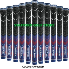 Golf Pride MCC Plus 4 Teams Grips Standard/Midsize Navy/Red Core 60 R 52g/66g