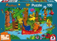 100 Teile Schmidt Spiele Kinder Puzzle Die Maus Im Dschungel 56313