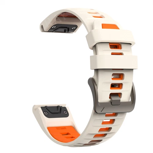 Quick Fit Strap For Garmin Fenix 8 E 7 7X 6 6S 6X 5X 5Plus 3 Silicone Watch Band - Picture 8 of 71