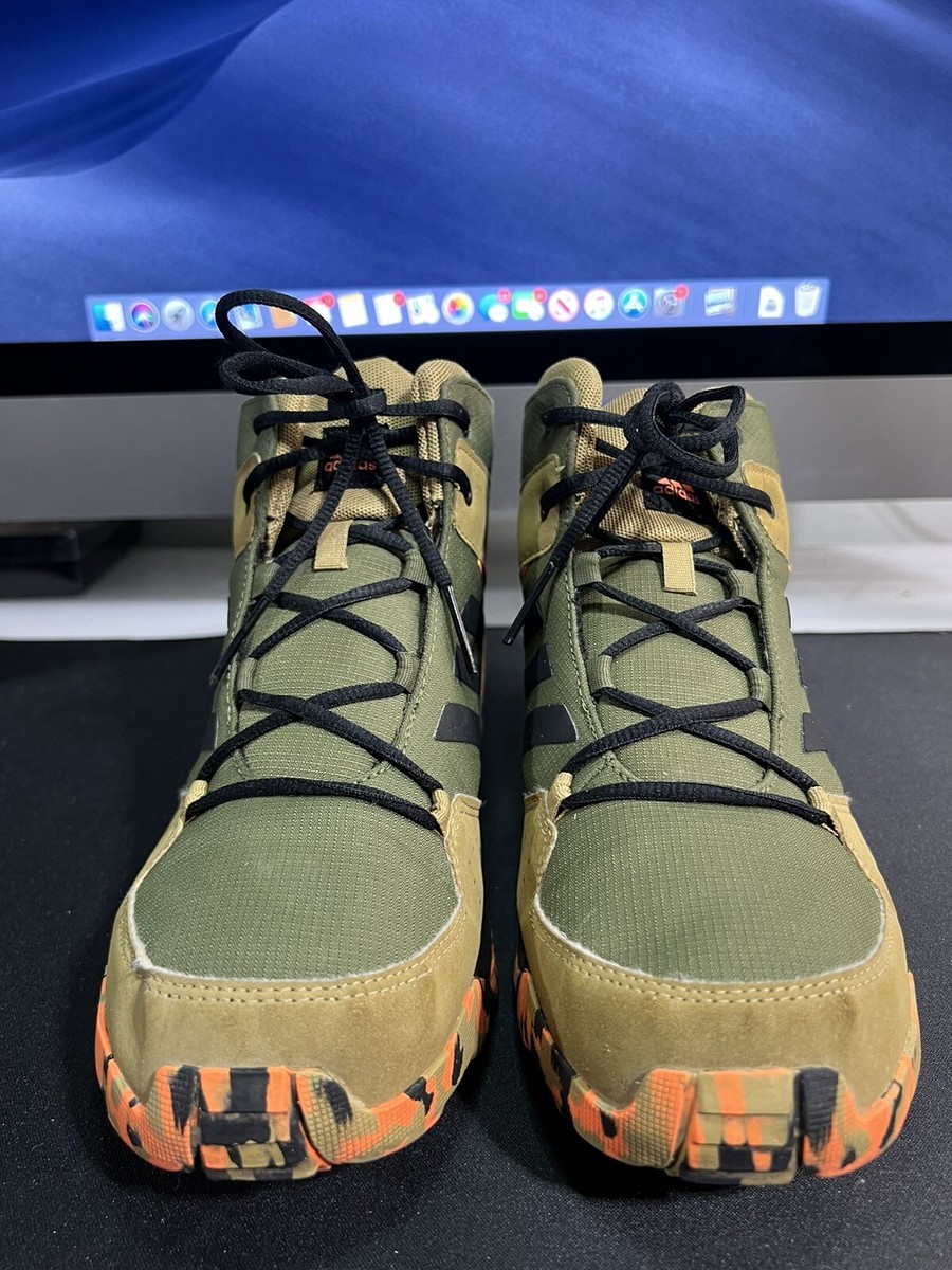 Size (GS) adidas Terrex Hyperhiker Mid Wild Pine for sale