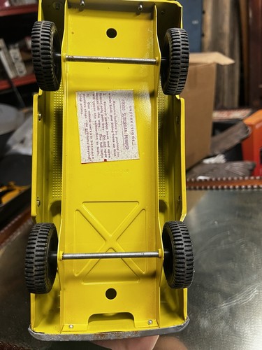 cool Vintage Nylint custom fire truck ladders & pup Yellow paint - 13” - Picture 18 of 19