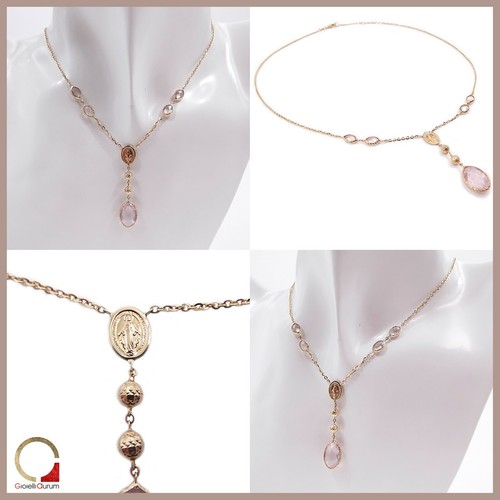 Necklace Rosary Yellow Gold 18 Carats 