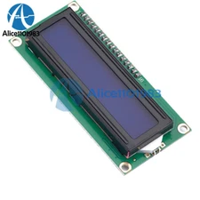 Blue/Yellow IIC/I2C/TWI/SP​​I Interface1602 2004 Character LCD Module Display