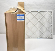 Lot of 12 Air Handler Pleated Air Filters 24" x 24" x 1" MERV 11 Synthetic