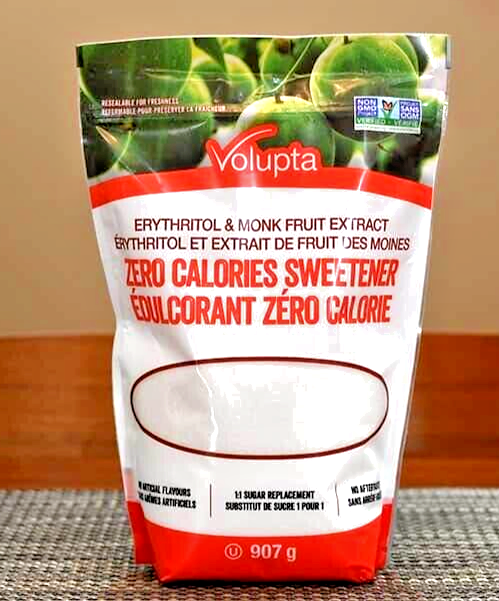 Volupta Erythritol & Monk Fruit Extract, Zero Calories Sweetener