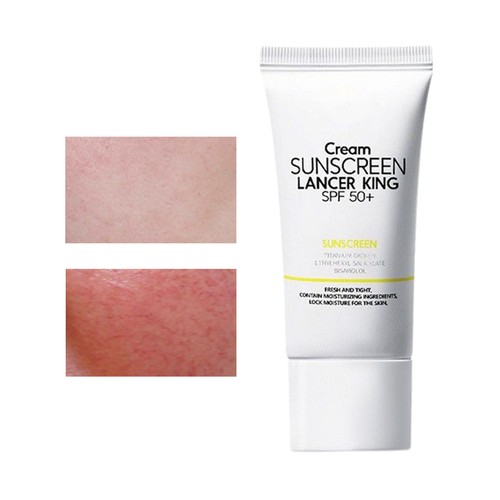 Sunscreen For Face UV Protective Sun Screen SPF50 Protector Lightweight Clean - Imagen 8 de 12