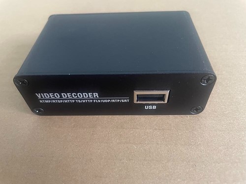 H.265 Network Video Decoder RTMP HDMI HD 1080P IPTV+USB Decoding Player H.264u - Picture 4 of 5