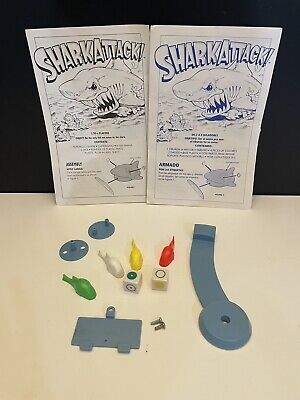 Shark Attack! Board Game Milton Bradley Replacement Parts Shark For Repair