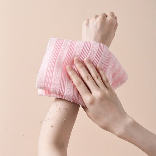 Bad-Rückenwäscher Nylon-Handtuch Schaumschwamm Körperpeeling Saubere Haut 🔥 - Bild 12 von 29