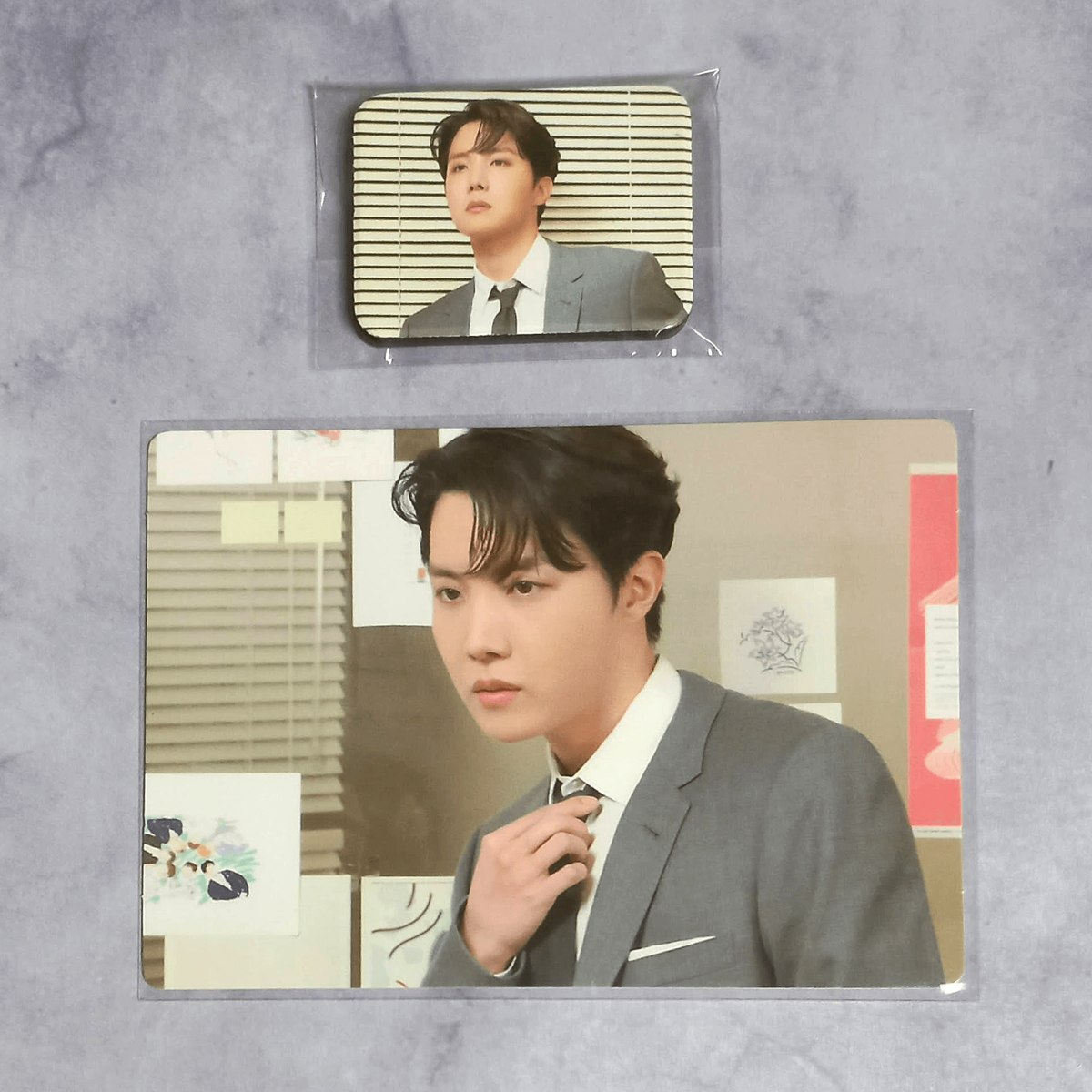 BTS Army Membership Official Merch Box #5 Photo Card Magnet - J