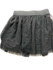 Epic Threads Match Birthday Party Skirt Tutu Black Sparkle Size 3T