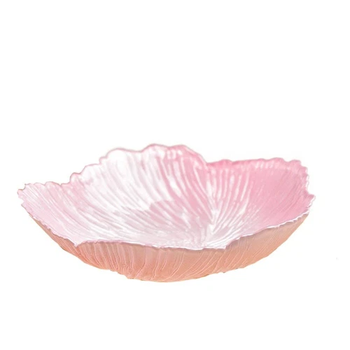 Versatile Art Glass Bowl Crystal Glass Dessert Dish Modern Candy Tray Snack* - Picture 15 of 21