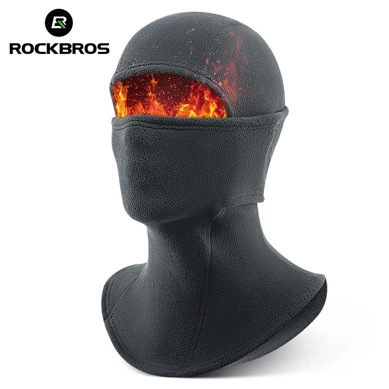 ROCKBROS Winter Balaclava Windproof Ski Thermal Cold Weather Winter Face Mask