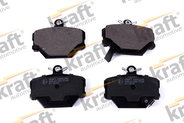 Bremsbelagsatz Scheibenbremse Kraft Automotive 6001240 FüR Smart Fortwo 451 450-image