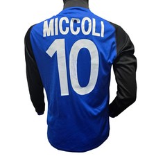 Maglia gara Fabrizio Miccoli Fundacao Cafu match worn autografata charity Roma