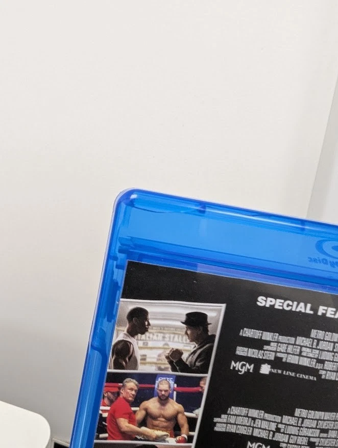 Creed / Creed II / Creed III Blu-Ray Not sealed cracked case - Image 4 of 4