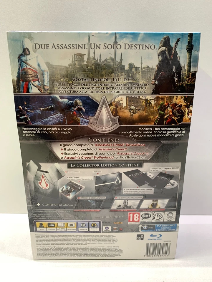 ASSASSIN'S CREED REVELATIONS COLLECTOR'S EDITION - PS3 - NUOVO NEW SIGILLATO ITA - Immagine 2 di 4
