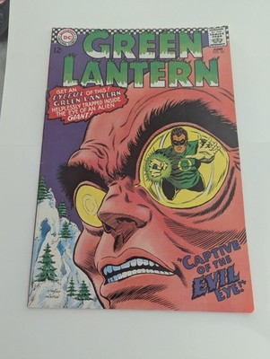 DC Comics Green Lantern Comic 1967 Issue 53 Captive of the Evil Eye Silver Age