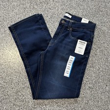 Levis Strauss Jeans Boys Size 16x28 Reg Athletic Flex Dark Wash