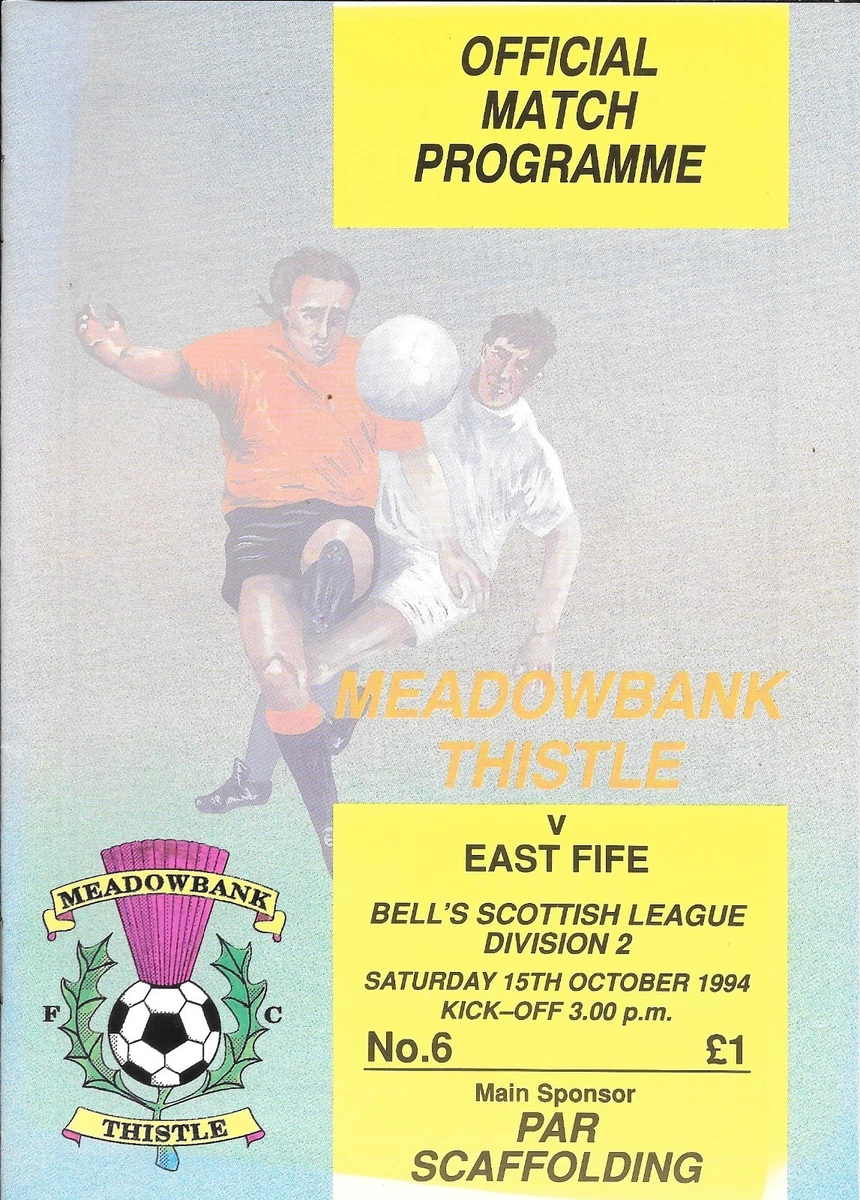 Meadowbank 0-0 Brechin City - 08 février 1975 / Division 2 1974/1975
