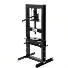 6ton Hydraulic Shop Press W Press Plates Garage H-frame Benchtop Press Black