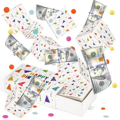 Giftota Happy Birthday Surprise Gift 1 Count (Pack of 1), White - 