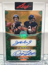 2026 Leaf Metal St Patrick Jim McMahon/ Doug Flutie Dual Auto 1/1