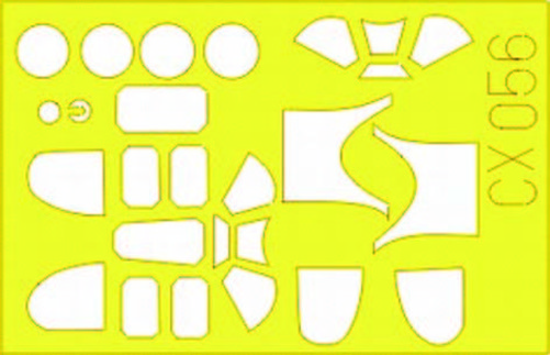 Eduard Accessories Cx056 - 1:72 P-51B Mustang - Masking Film - New