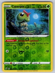 Caterpie 001/192 Rebel Clash Reverse Holo Common