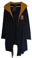 WIZARDING World of Harry Potter Hufflepuff Cloak Robe Adult L NWT