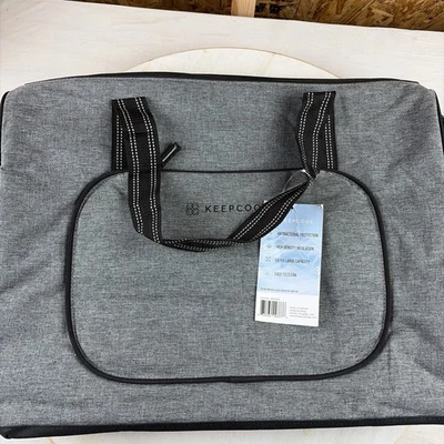 Keep Cool Insulated Reusable Shopping Bag Cooler Gray Costco NEW Rare KEEPCOOL