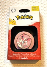 PopSockets MagSafe Round Phone Grip & Stand - Pokemon Enamel Sylveon
