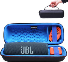 LTGEM Case for JBL FLIP 5/6/7/Grip Waterproof Portable Bluetooth Speaker, Hard S