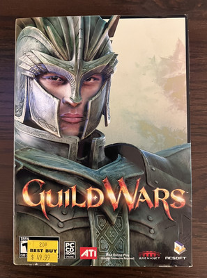 2005 ORIGINAL GUILD WARS PC Game New Open Box Excellent
