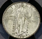 1929 S STANDING LIBERTY QUARTER PCGS MS 63 SOFT POWDERY WHITE WITH AN ARGUABLE
