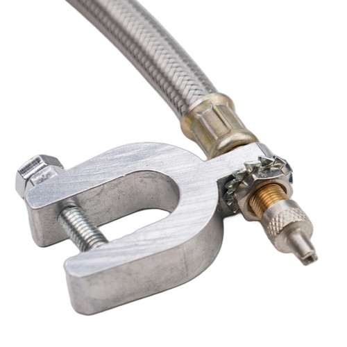 Flexible Dual Tire Valve Stem Extender Extention 9 8'' Length Stainless Steel - Picture 3 of 12