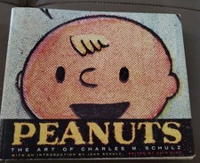 Peanuts The Art Of Charles M Schulz Book Softcover Chip Kidd 2001 Cartoon  GC