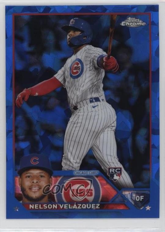 2023 Topps Chrome Update Sapphire Edition Nelson Velazquez Velázquez 0su8