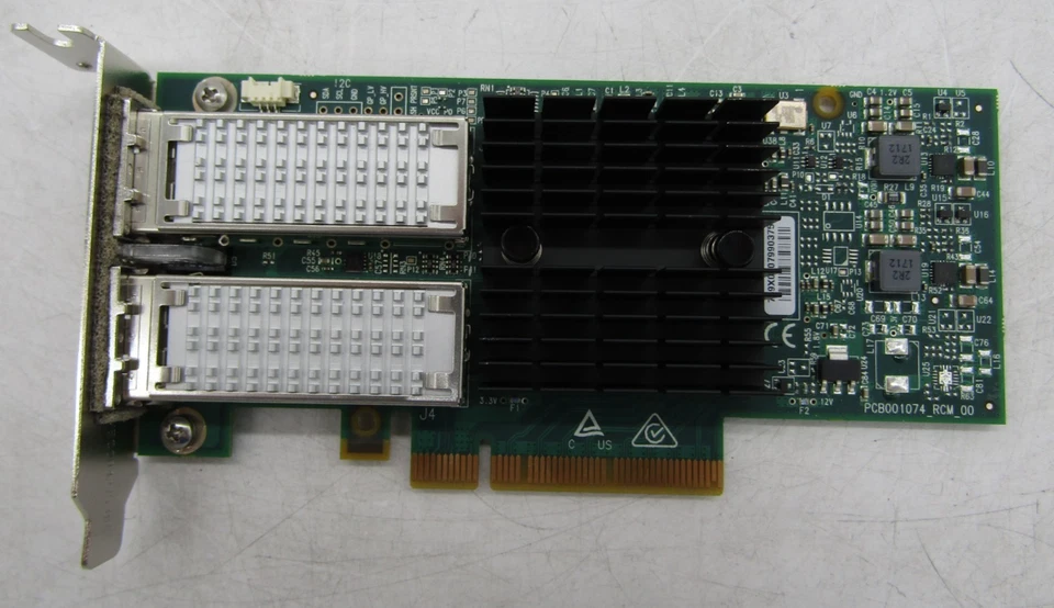 Mellanox ConnectX-3 Dual Port QSFP PCIe Network Adapter MCX314A-BCBT 00FW827 - Image 2 of 4