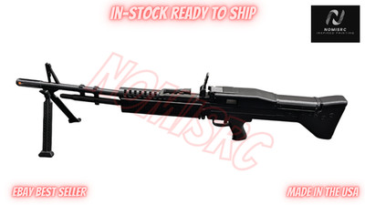 M60 Heavy Machinegun Replica 1:1 - 3D Printed - Real Metal Look