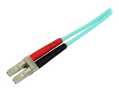 StarTechcom 10GB Aqua Multimode 50/125 Duplex LSZH Fiber A50FBLCSC2
