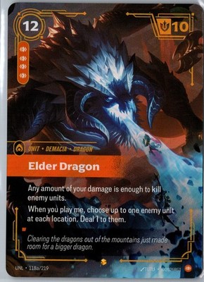 Elder Dragon (Alternate Art) Showcase Unleashed 118a/219 NM