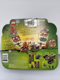 LEGO NINJAGO: Weapon Pack (9591) -New With Taped ( Due To Old Glue )