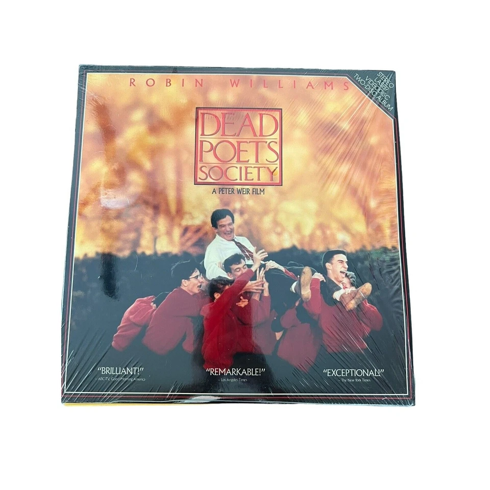 LASERDISC Lot of 6 Various Movies Roger Rabbit Cocoon Dead Poet’s Society - Image 2 of 4