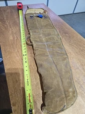 Super Salty Vintage Schoellkopf Suede Soft Gun Case 32” needs Restored