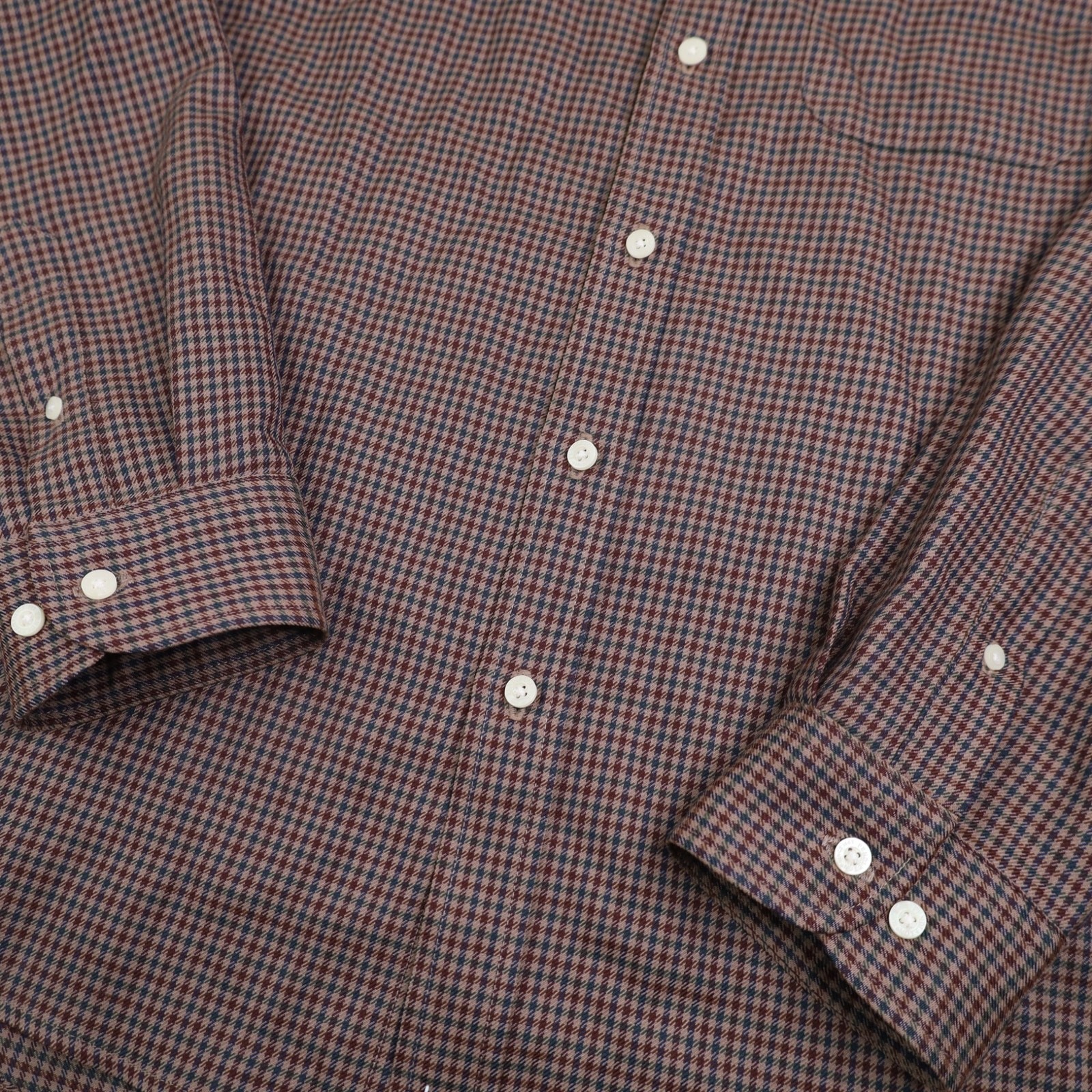 Sir Pendleton Houndstooth %100 Wool Button Up Shi… - image 4