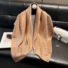 2026 Latest Spring and Autumn Women's Fashion Hijab Silky Muslim Square Sun Prot