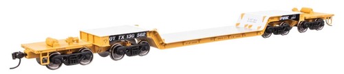 Coche plano central deprimido Walthers Mainline HO 910-50238 TTX QTTX 81' 8 ejes | Condition: New